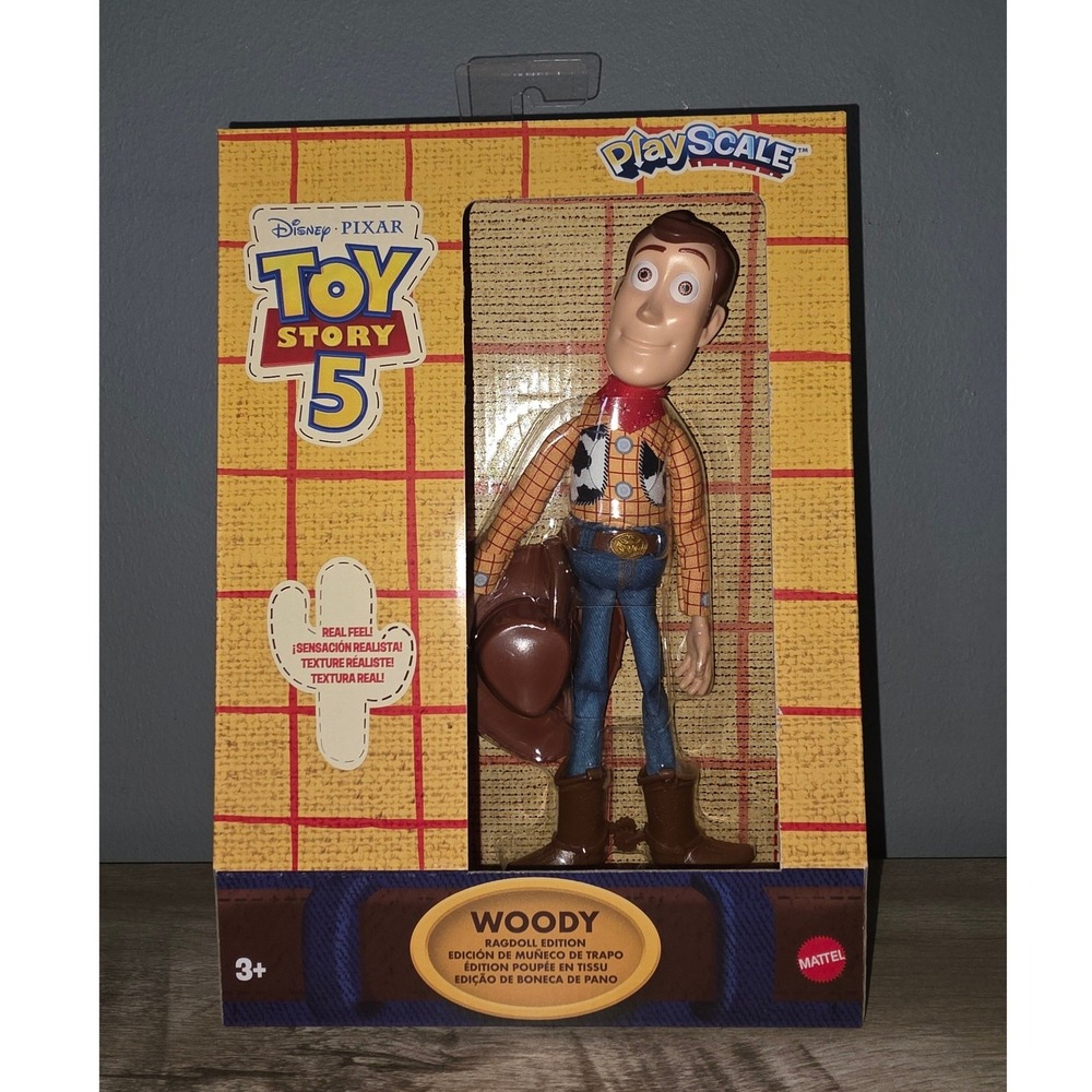 Disney Pixar Toy Story 5 Woody Ragdoll Edition PlayScale Mattel 2026 NEW